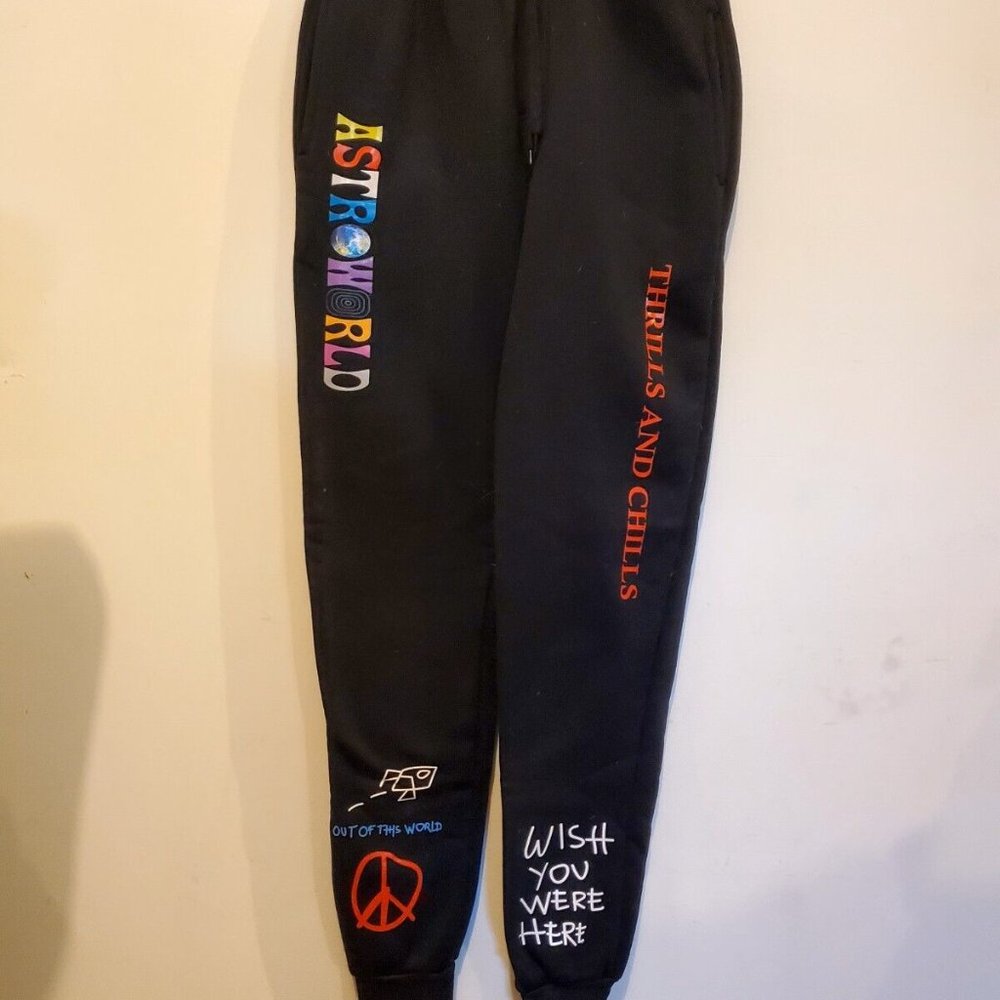 Astroworld Wish You Were Here Sweatpants Size Small
